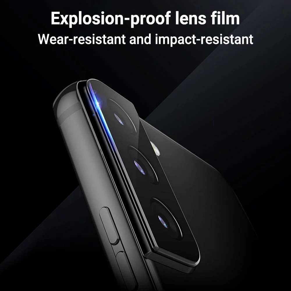 ثلاثية الأبعاد منحني عدسة الكاميرا حامي لسامسونج A56 A17 A55 A16 A07 A54 A53 A26 A36 S25 S24 الترا S23 FE الخلفية عدسة الزجاج المقسى