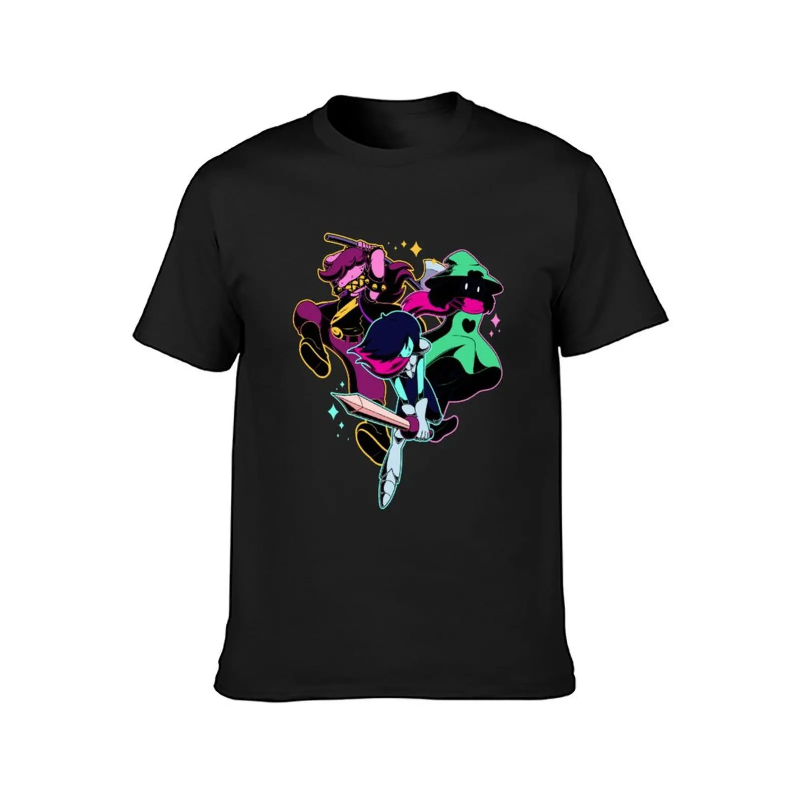 Deltarune - Warriors T-Shirt blanks oversizeds plus size tops heavyweight t shirts for men