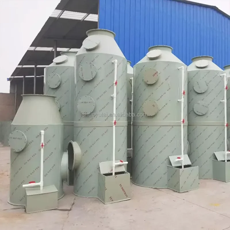 High Quality Brand Small Acid Fume Wet Scrubber New Oil Mist Dust Collector Extractor Engine Pump Spray Tan Extraction