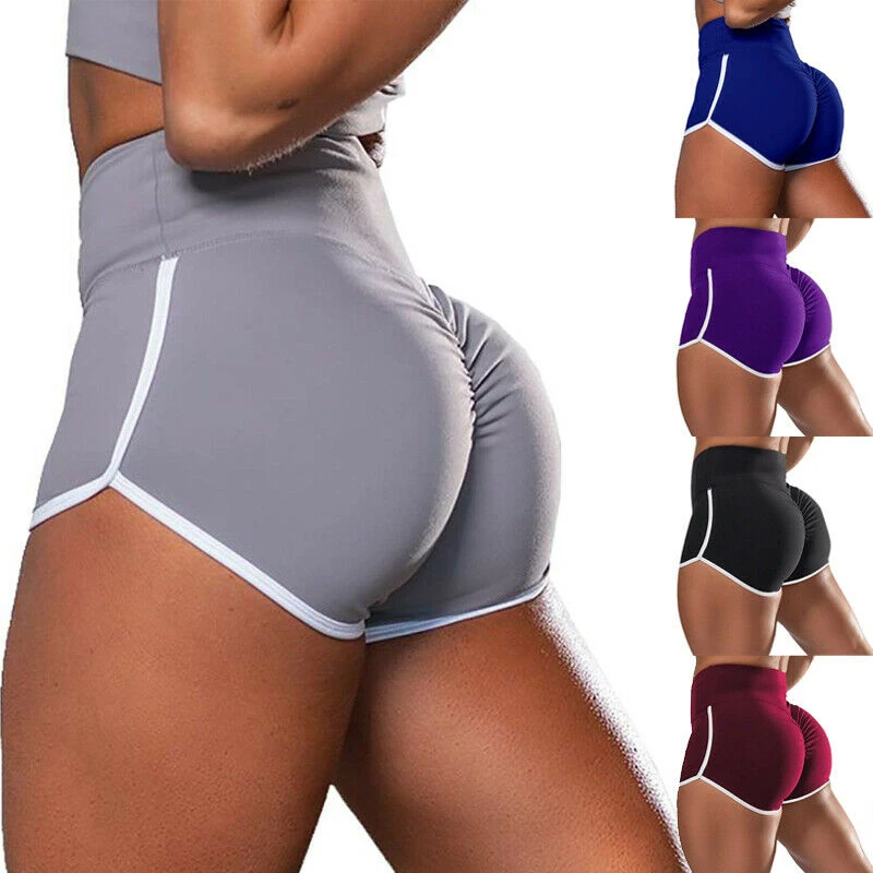 

High Waist Workout Shorts Women Fitness Push Up Yoga Shorts Cycling Running Shorts Gym Leggings S/M/L/XL/XXL