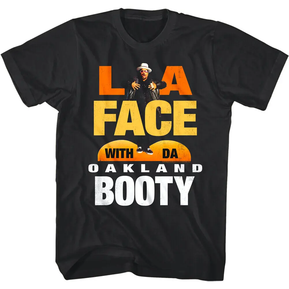 Sir Mix A Lot L Face with da Oakland Booty Men's T Shirt Rapper Hip Hop