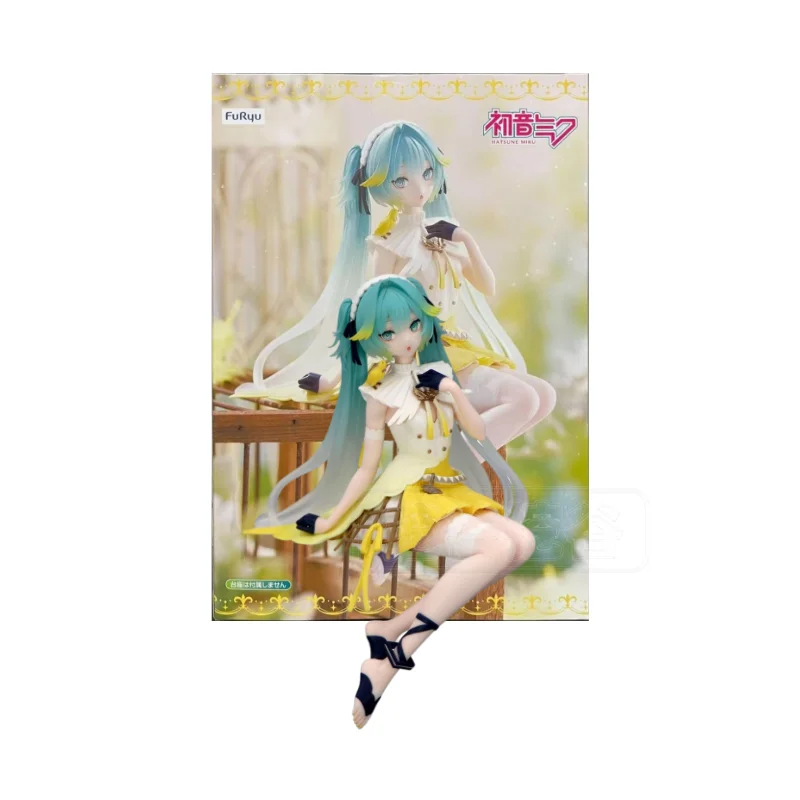 ln-stock-furyu-ヌードルストッパー初音ミク-canary-pvc-14cm-かわいいバーチャルアイドルアニメアクションフィギュアモデルコレクションおもちゃ-jp-cute