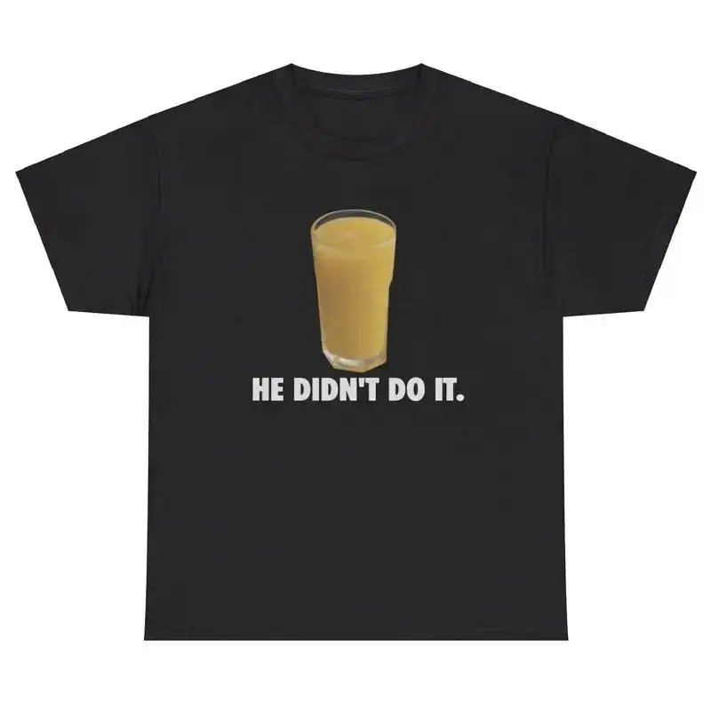 Didn t Do It OJ T Shirt Funny Pop Culture Unhinged Meme Gen Z Funny Humor Tee