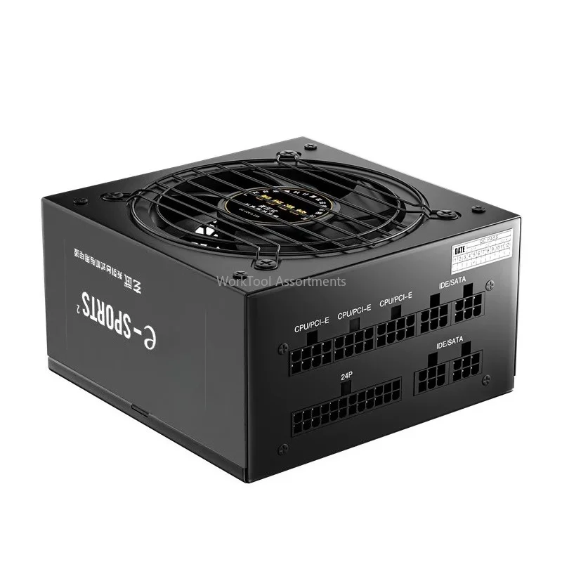 Full modular PC 650W desktop computer power supply rated 550W 600W 750W bronze