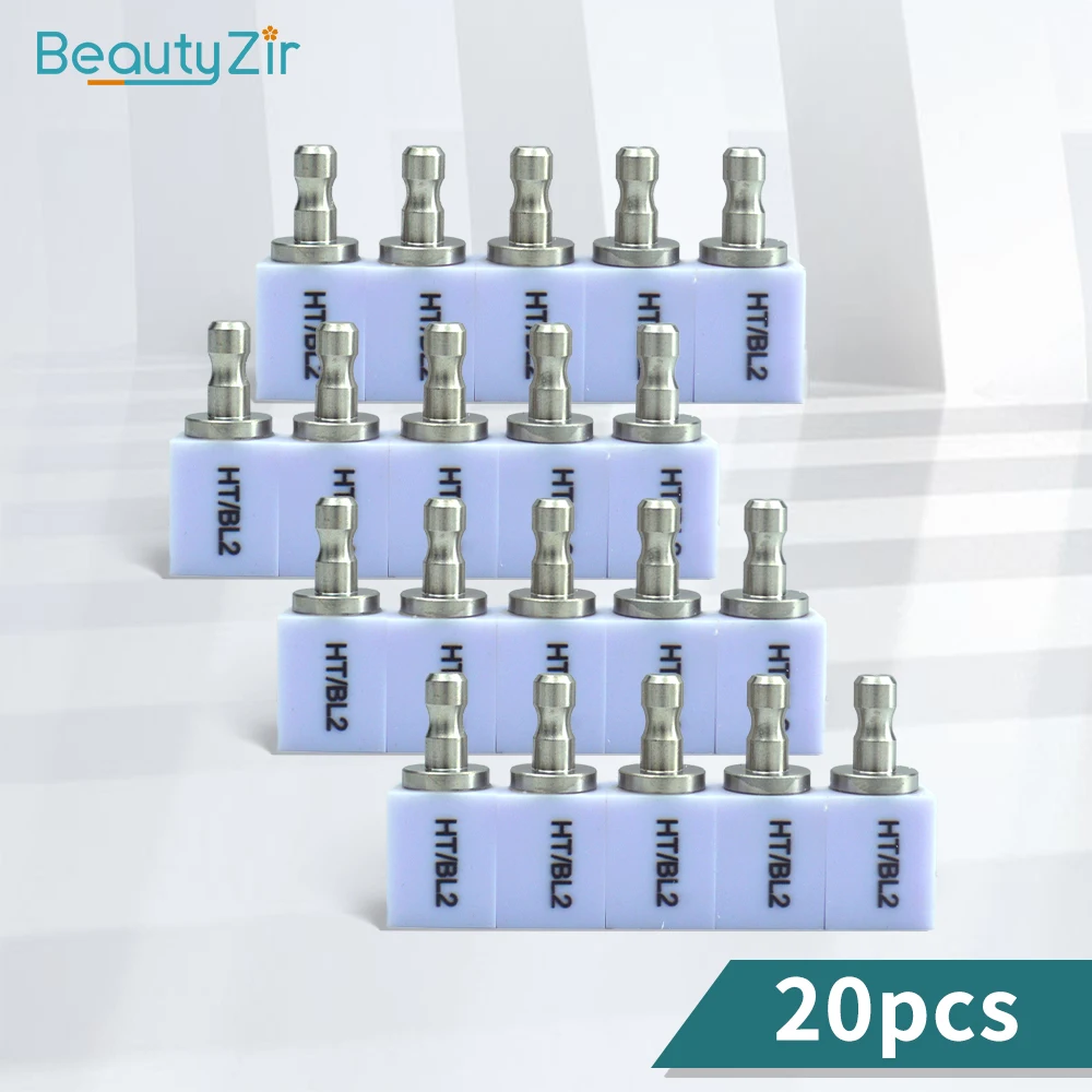 

Новые 20 шт., высокопрозрачные стеклокерамические кубики C14 HT/LT, шпоновая корона для стоматологической лаборатории CAD/CAM