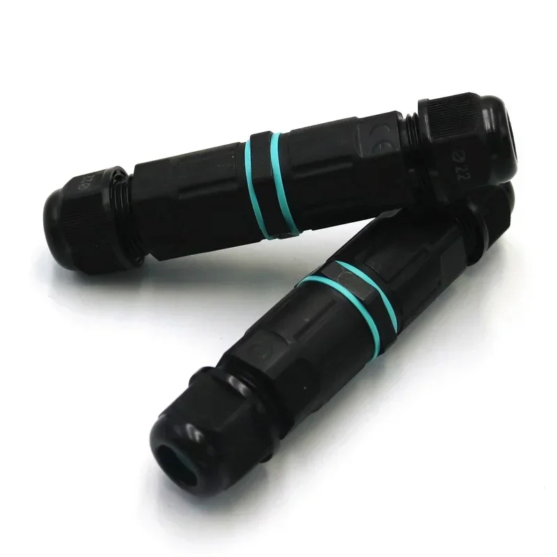 Waterproof Electrical Connectors 3 4 Pin AC DC 250V Copper Joint 4 - 6.5mm Outdoor Wire Connector Junction Box