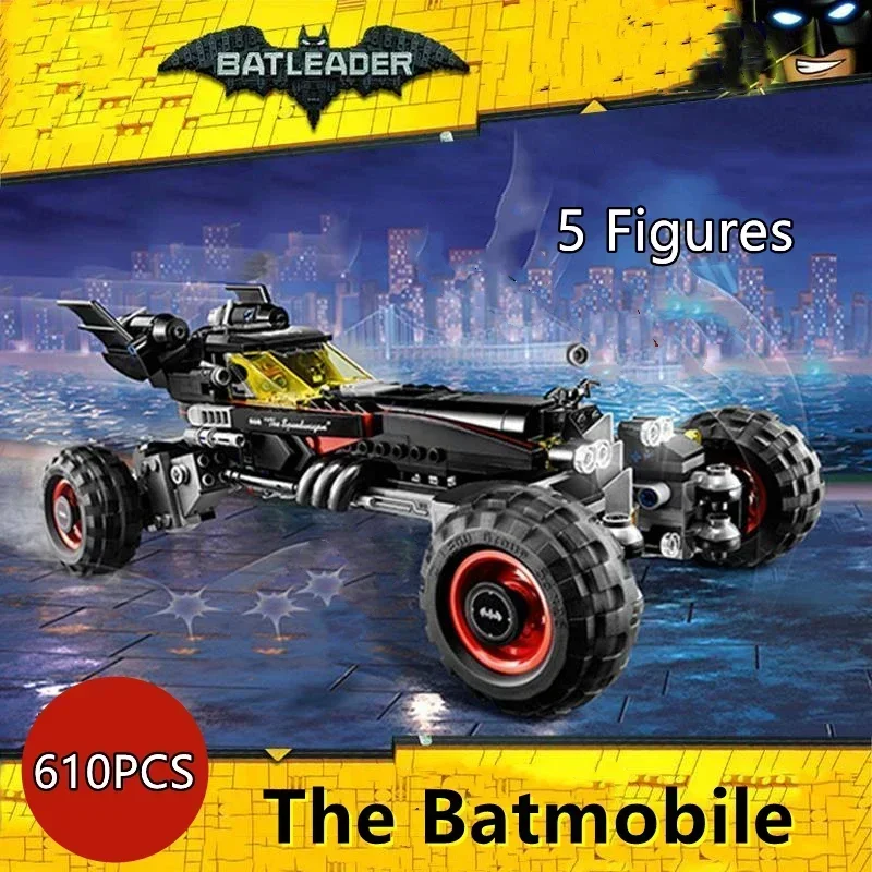 Super Hero Series The Batmobile Compatible with 70905 Building Blocks Bricks Education Toys for Children Birthday Christmas Gift