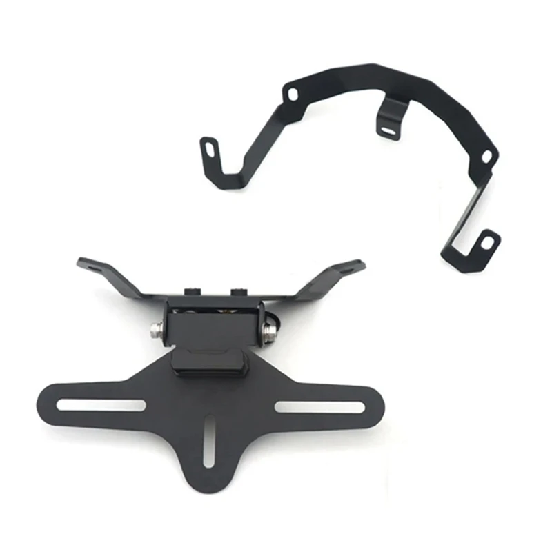 

Motorcycle License Plate Holder Bracket Tidy Fender Eliminator Tail Signal Lamp Plate For CFMOTO 800NK NK800 2023 2024-A81Q