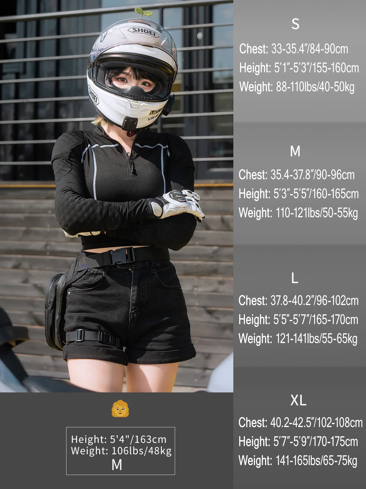 WOSAWE Women Motorcycle Armor Jacket Summer Breathable Lady Teens Girl Motocross Motorbike Biker Crop Tops Apparel