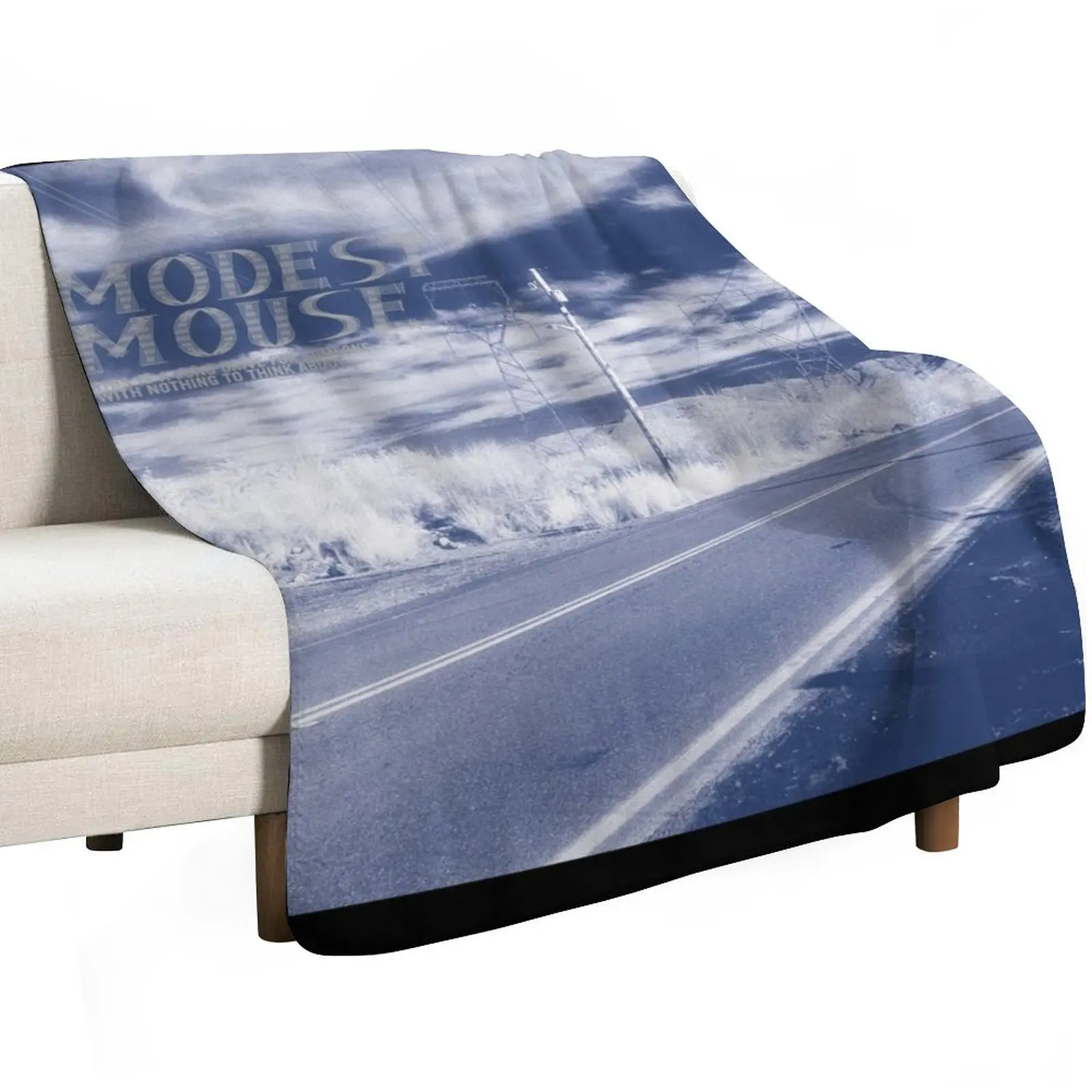 Modest Mouse this is a long drive for someone with nothing to think about Throw Blanket Plaid on the sofa Hair Custom Blankets