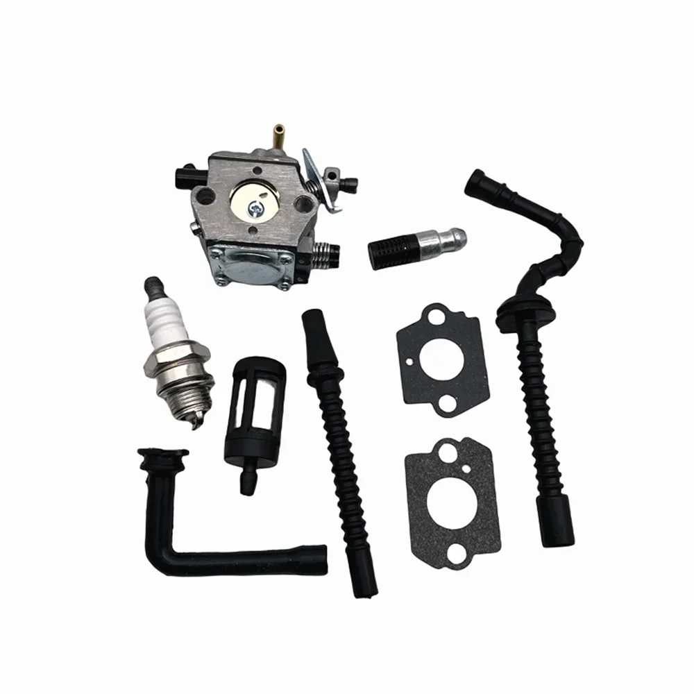 Gaźnik WT-194 WT-194-1 uszczelka piły łańcuchowej zestaw filtra paliwa powietrza dla Stihl 024 026 MS240 MS260 024AV 024S 11Walbro