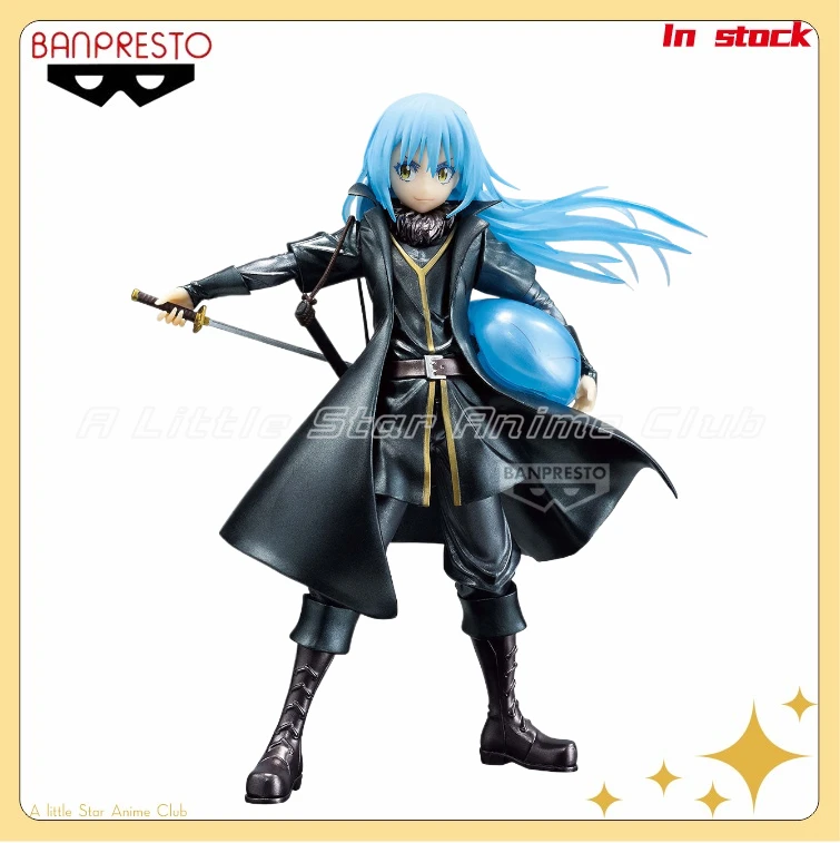 

In Stock Original BANDAI BANPRESTO ESPRESTO That Time I Got Reincarnated As A Slime RIMURU TEMPEST Anime Figure Model Gift Toys