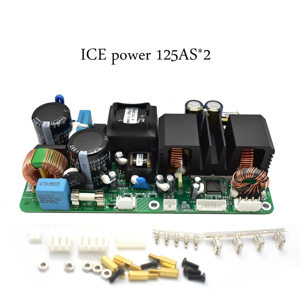 ICEPOWER power amplifier ICE125ASX2 Digital stereo channel amplificador board HIFI stage AMP With accessories