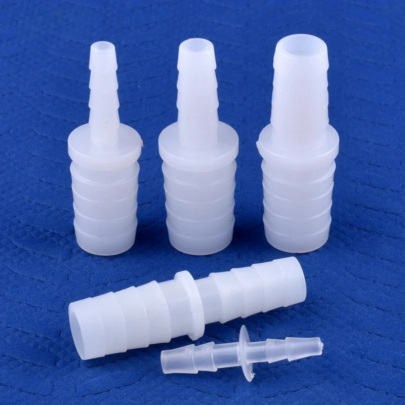 

5 ~ 200 шт. от 4 до 12 мм до 2,4 ~ 9 мм, белые полиэтиленовые пагода, прямые соединители, переходник для аквариумного бака, воздушный насос, соединение микронаправляющего шланга