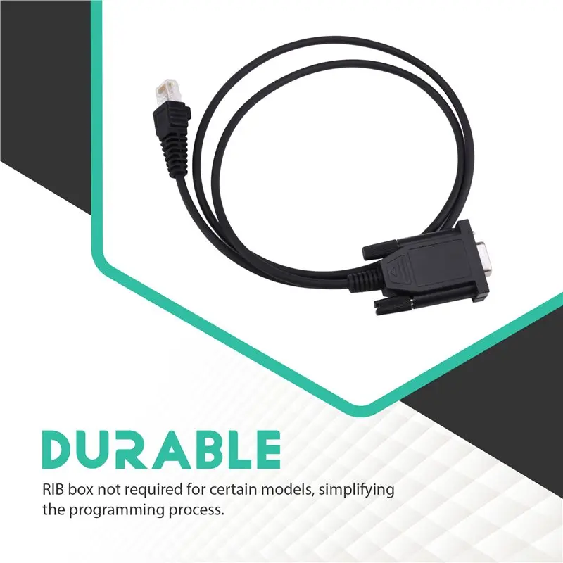 تسليم 24 ساعة بيانات الكمبيوتر الكتابة التردد المنفذ التسلسلي لكابل برمجة RS232 لموتورولا GM300 GM950 GM3688 CDM750 GTX Mobi #5