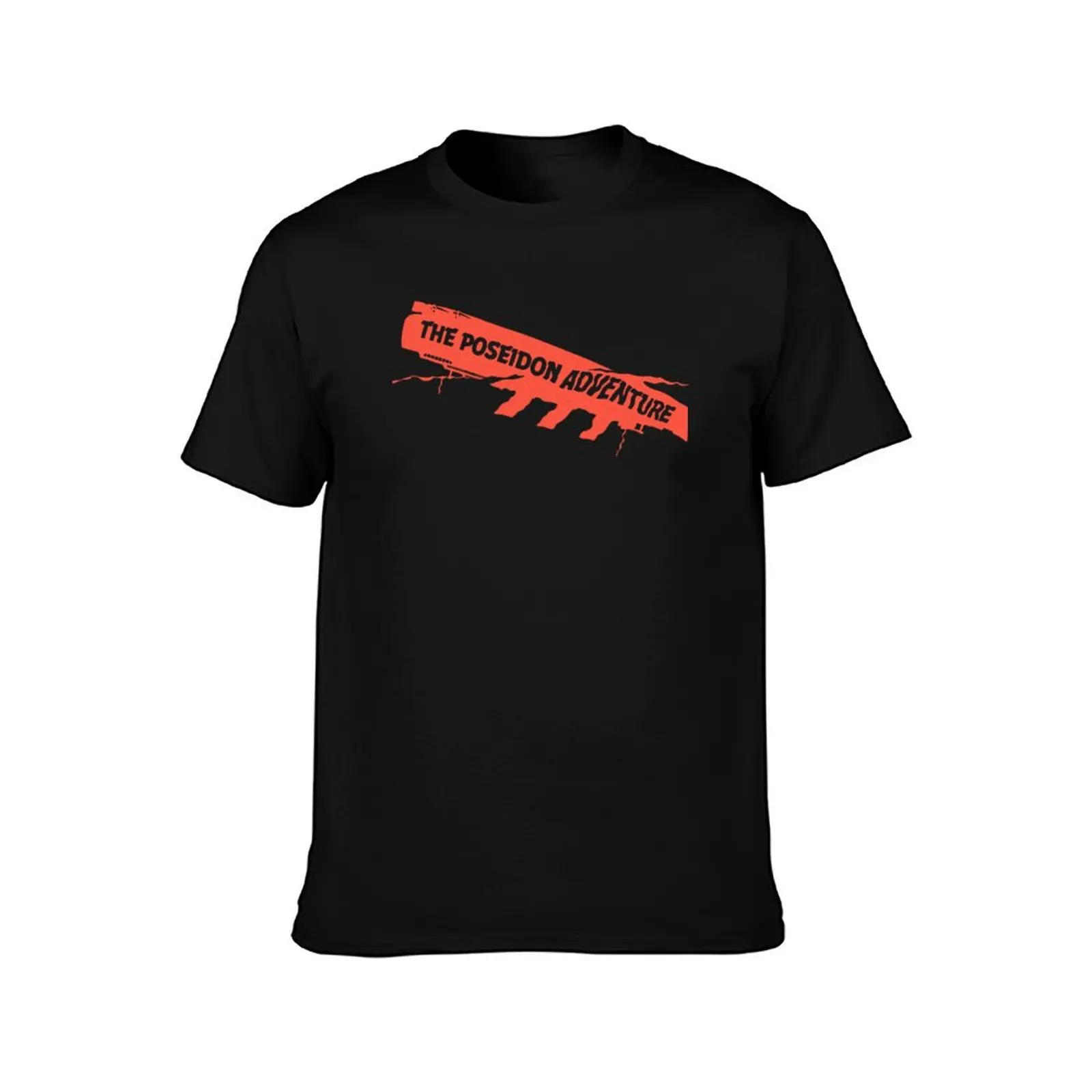 Thé Póséídón ádvéntúré Lógó T-Shirt Lightweight Gym Training T-Shirt