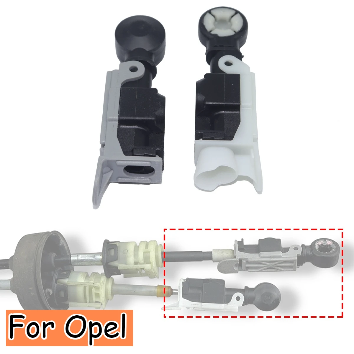 

MT Shift Linkage Lever Cable Bowden Catch For Opel Astra H Zafira A B Insignia B Terminal Selection Gearbox Cable Stop Support