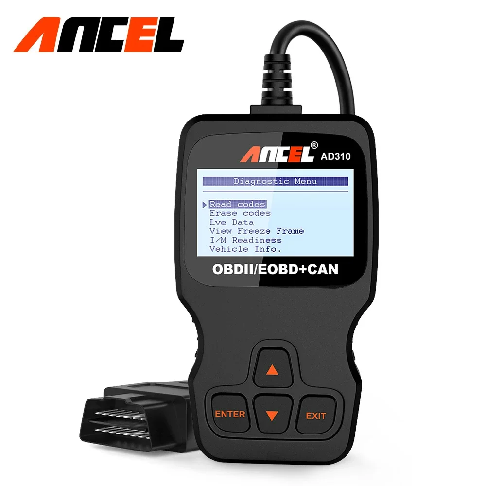 Ancel AD310 Car Full OBD2 Diagnostic Tools OBD 2 Automotive Professional Code Reader Scanner Check Engine Auto OBD ll Scanner