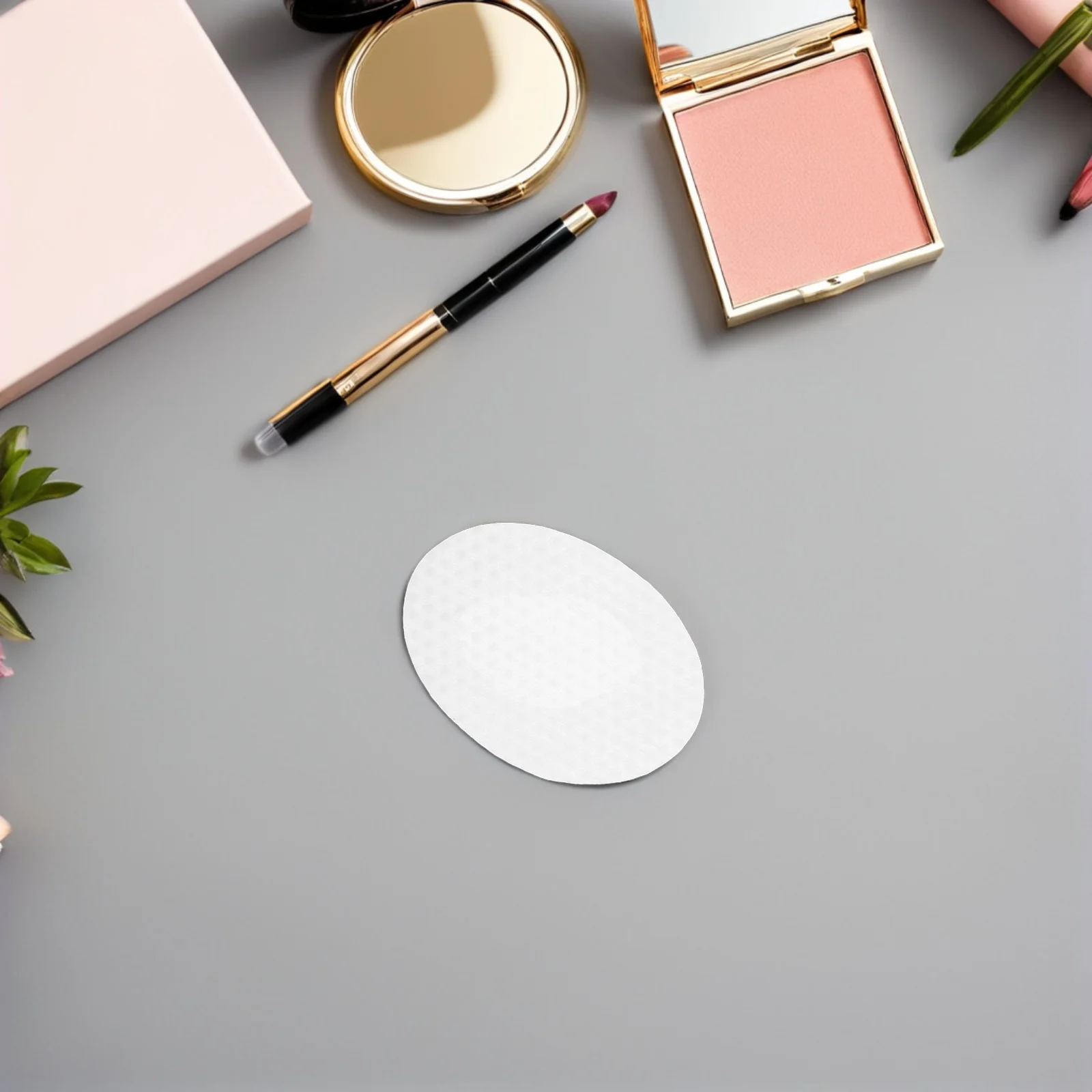 Almofadas faciais de ácido salicílico, almofadas esfoliantes descartáveis ovais para limpeza profunda dos poros, controle de óleo, maquiagem, 1200 peças