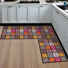 Anti-slip Kitchen Mat Modern Geometric Design #2