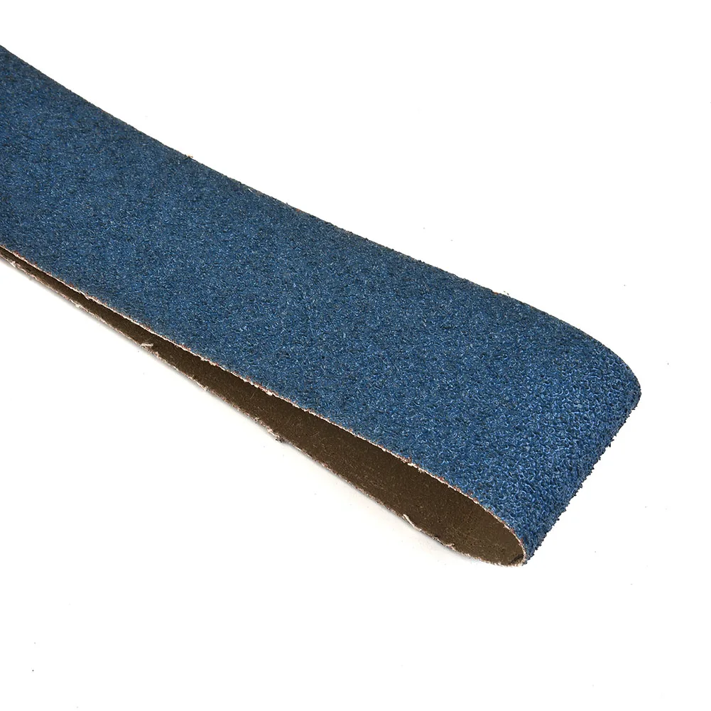 Replacement Accessories Sanding Bands Sander Coarse Grinding Polishing Blue Metal 4pcs 2"x 72" 40/60/80/120 Grit