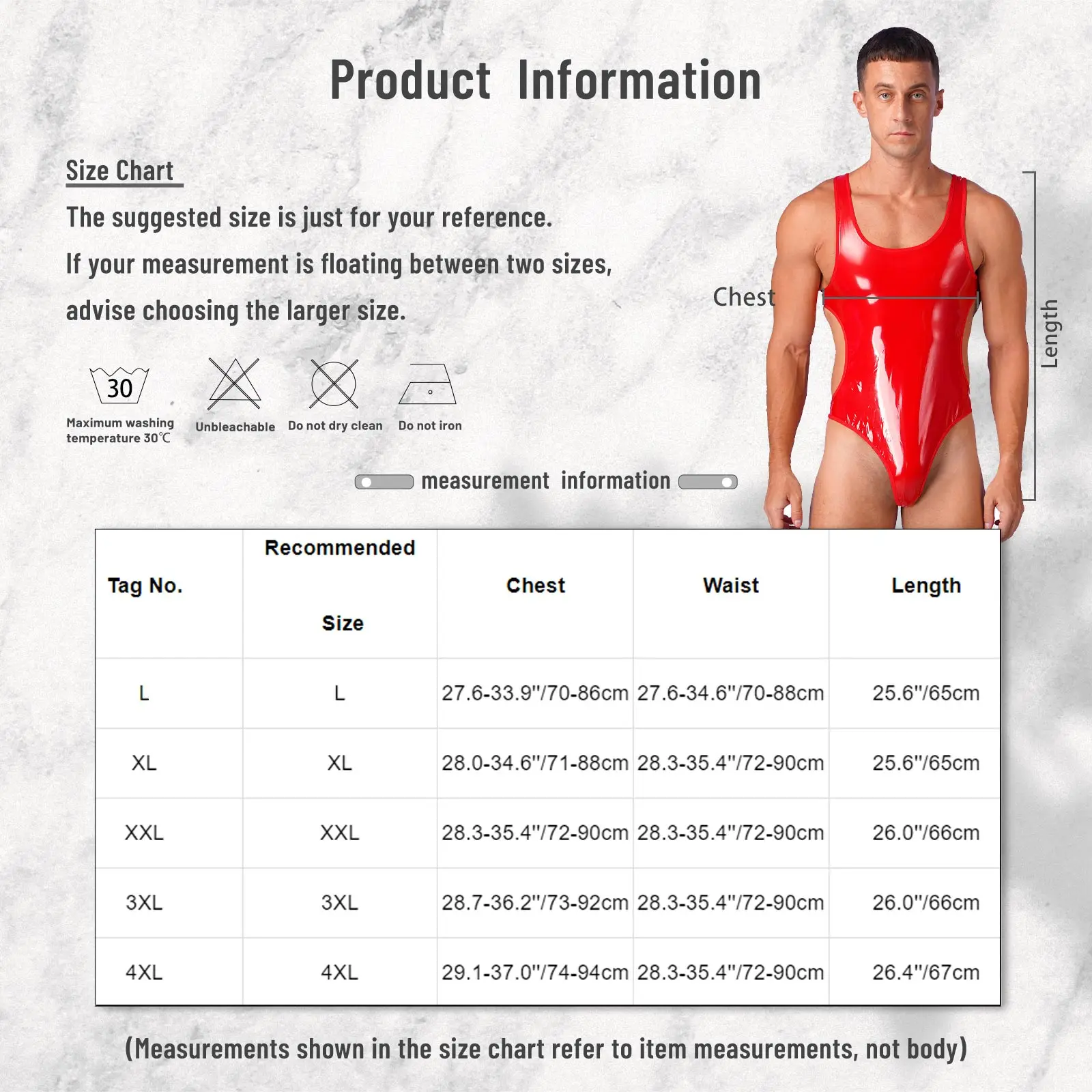 Men\'s Glossy Body Turtleneck Bodysuit Sleeveless PVC Leather Shirt Tops Jersey Shiny Jumpsuit Tight Bodies One-piece Clubwear