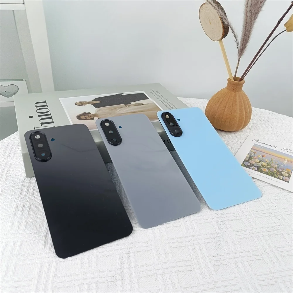 For Samsung Galaxy A17 A 17 4G SM-A175F/DS Back Battery Cover Rear Door Housing Case Replacement Parts With Camera Lens