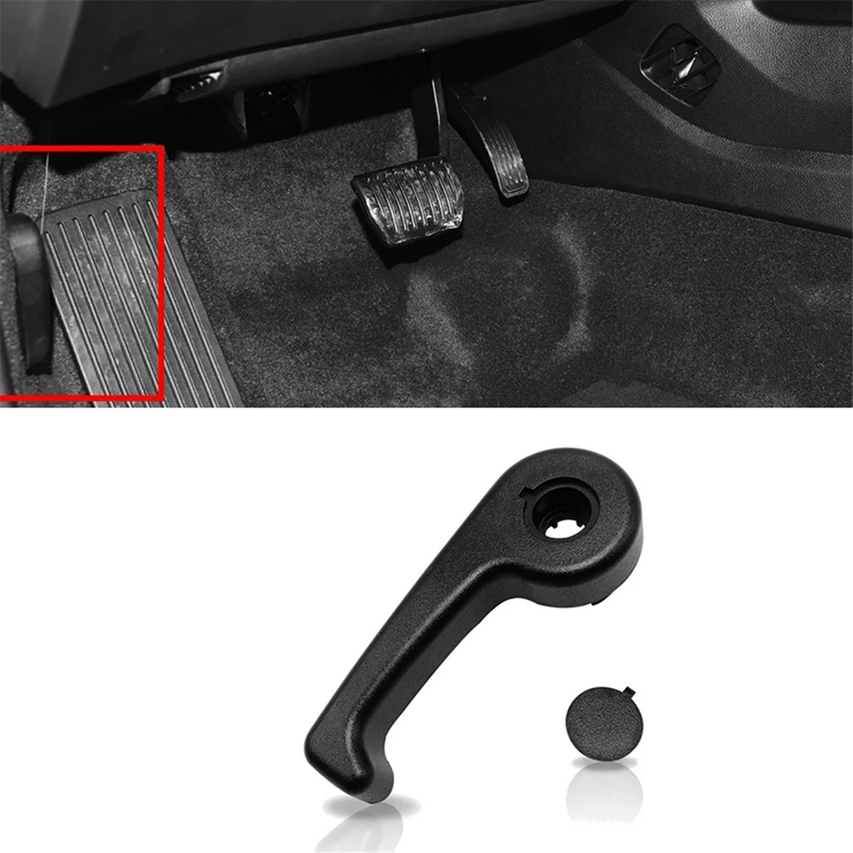 For 2013-2020 Ford Fusion / Mondeo & Lincoln MKZ Hood Release Handle Hood Latch Pull Handle Lever DS7Z-16B626-A