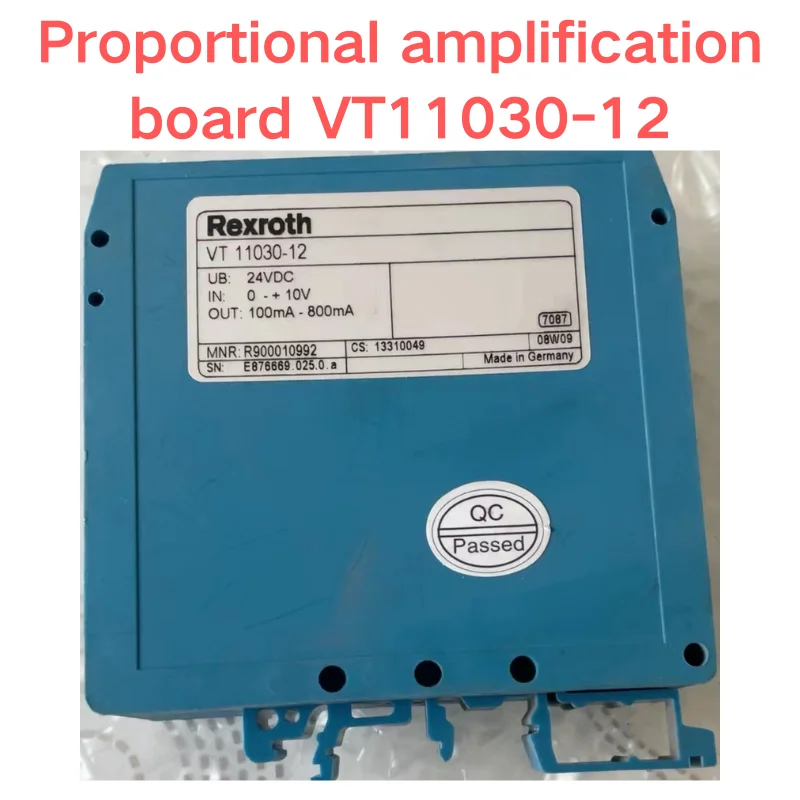 Second  hand  Rexroth Proportional amplification board VT11030-12  test OK