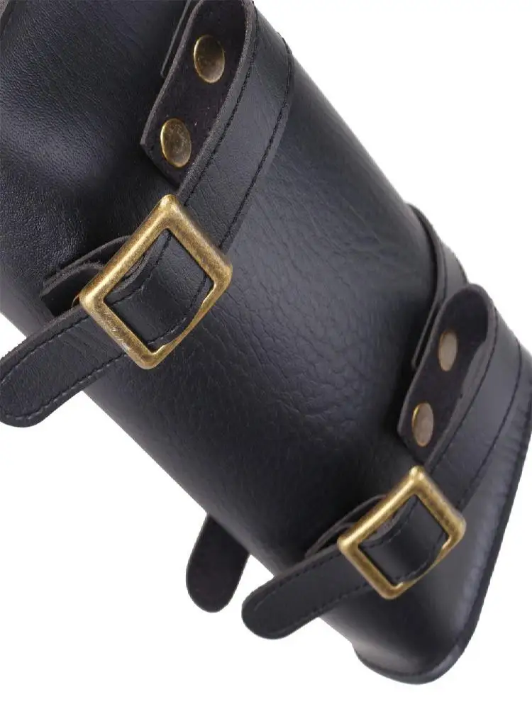 Nouveau sac arrière de vélo rétro en cuir PU pochette Vintage sac de selle de cyclisme accessoires de cyclisme personnalisés sac de vélo Vintage