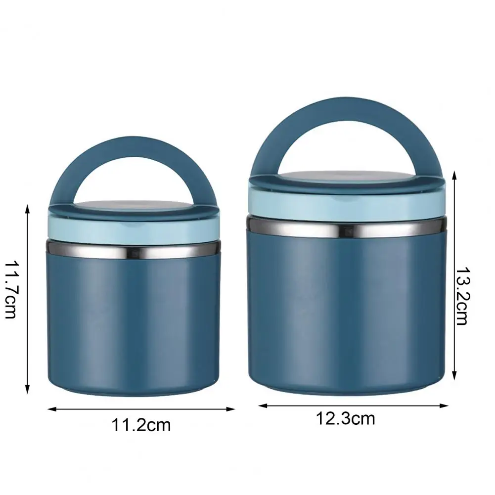 Leakproof Soup Vacuum Bottle 630/1000ml Stainless Steel Food Thermal Jar Insulated Soup Vacuum Bottle Leak-proof for School