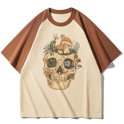 Goblincore t-shirts women harajuku Japanese Tee girl y2k clothing