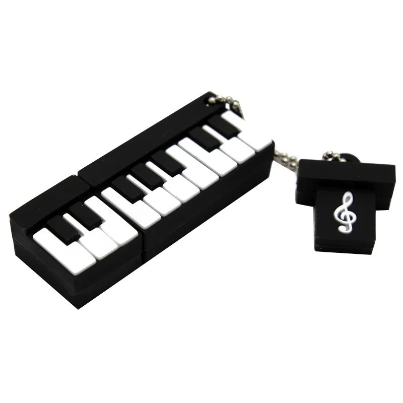 11 Styles Musical Instruments Model USB Memory Pendrive 32GB 64GB cle USB Flash Drives Microphone/Violin/Piano/Guitar USB Stick