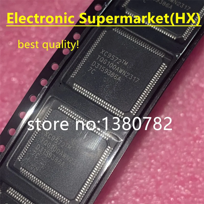 

Free shipping 10pcs/lots XC9572-7TQ100C XC9572-7TQG100C XC9572 QFP-100 IC In stock!