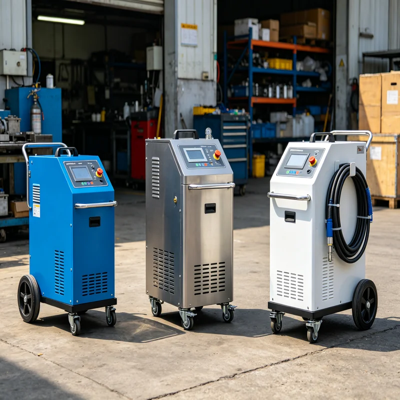 High Efficiency Dry Ice Cleaner Industrial Dry Ice Blaster Mold Rust Removal Cleaning Machine