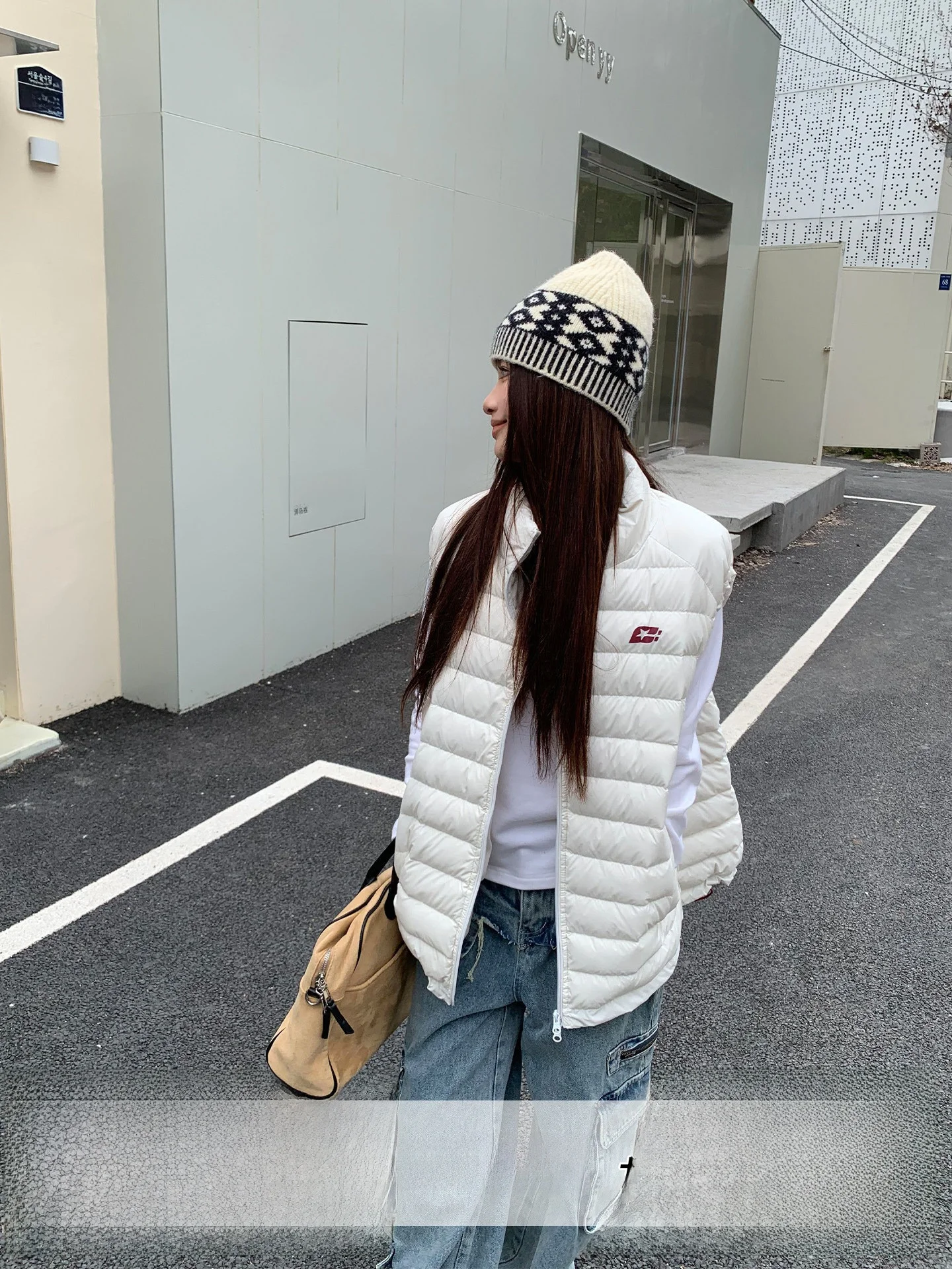 

Женский легкий зимний повседневный пуховый жилет Orange Tree, верхняя одежда, воротник-стойка, теплый, модный, из полиэстера