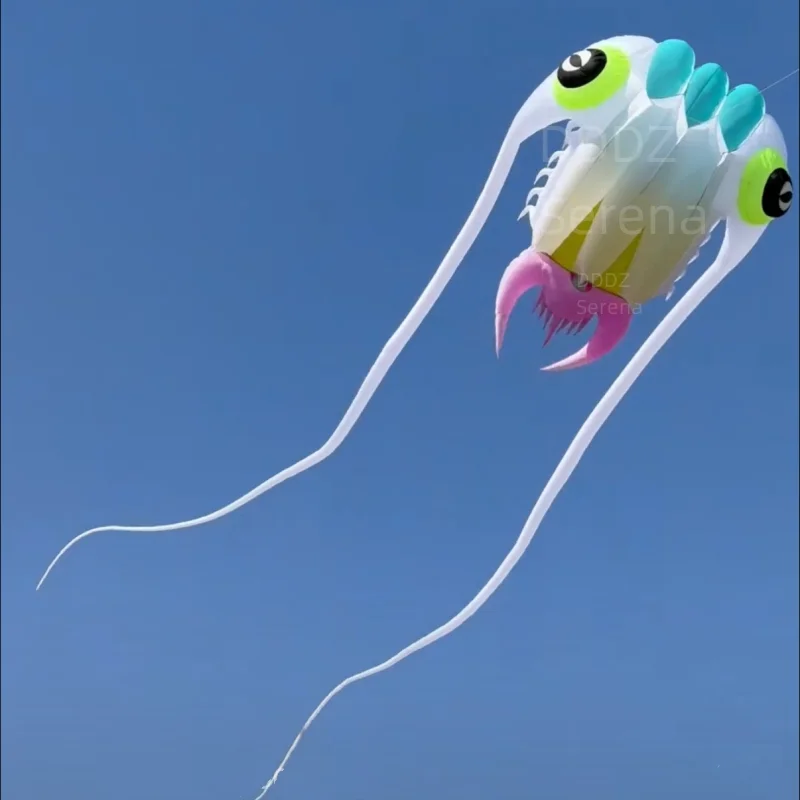 DDDZ NEU Farbe 16 quadratischer LED-Tilobit MLS zeigen Drachenanhänger Aufblasbarer Drachen 30D-Ripstop-Stoff mit Batterie und Fernbedienung