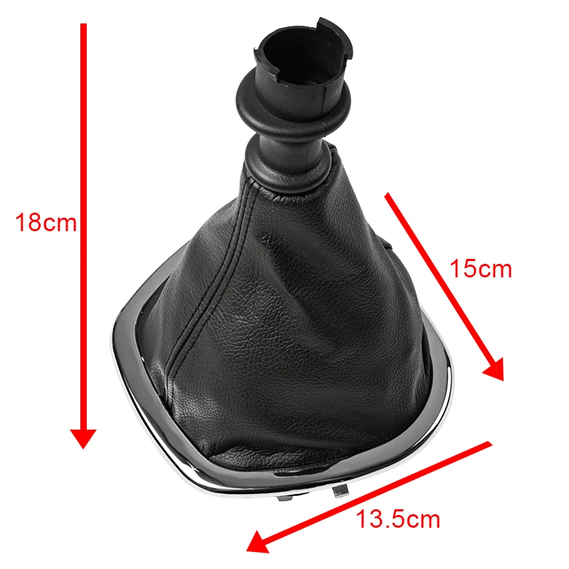 For Fiat Talento Opel Vivaro B Renault Trafic III Nissan NV300 2016-2020 Gear Shift Knob Pen Lever Shifter Gaiter Boot Collar view 3