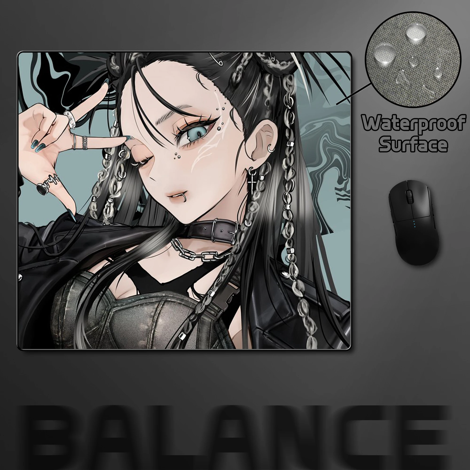 

Игровой коврик для мыши, крутой резиновый коврик для мыши в стиле аниме для девочек, HD принт, коврик для мыши премиум-класса, килимок для киберспорта, профессиональный коврик для компьютерного стола, коврик для клавиатуры