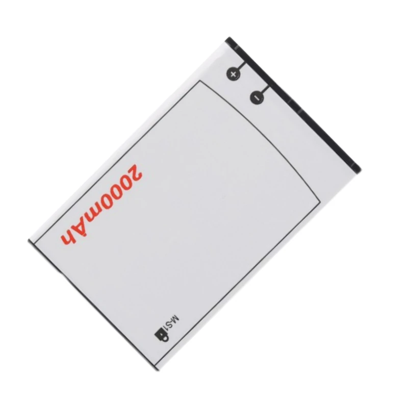 แบตเตอรี่โทรศัพท์มือถือใหม่ 3.7V 2000mAh รุ่น M-S1 MS1 สำหรับ Blackberry Bold 9000 9030 9780 9630 9700 คุณภาพสูง