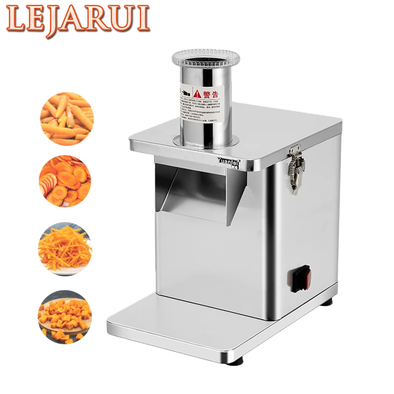 Electric Dicing Machine 220V Commercial Carrot Vegetable Diced Cut Pellets Automatic Potato Slicing  Cutter Machine