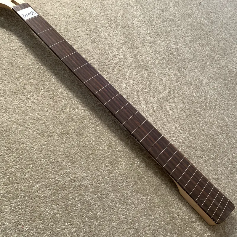 EN045 Fretless Electric Bass 4 Strings Genuine Original JD Brothers 24 Frets Bass Neck Unfinished for Replace DIY Guitar Parts