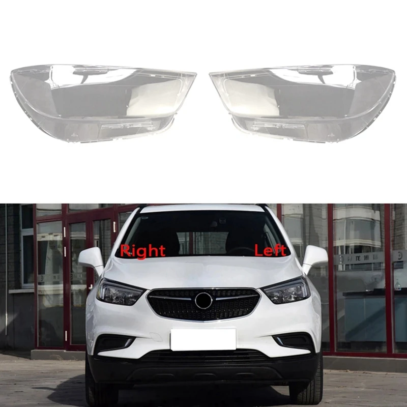 Car Headlight Shell Lamp Shade Transparent Lens Cover Headlight Cover For Buick Encore 2016 2017 2018