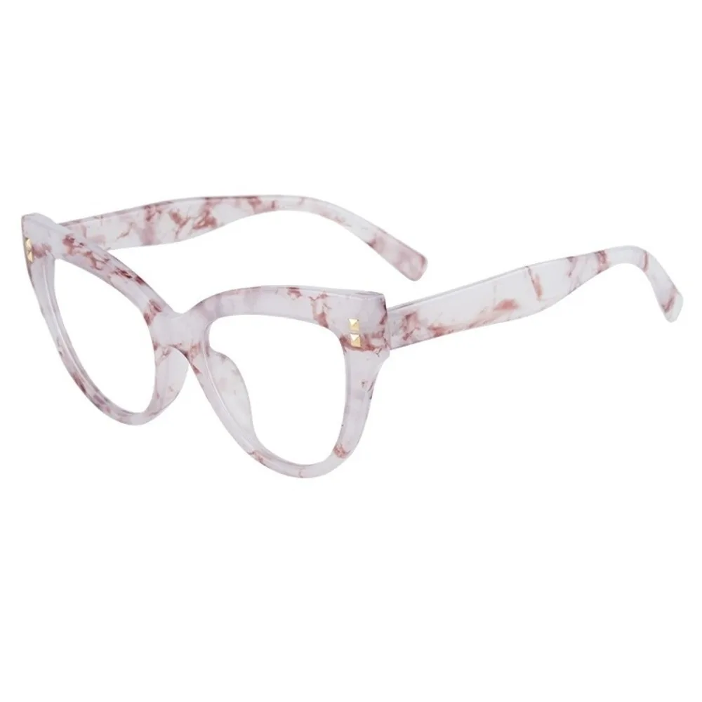 

Fashion Anti-blue Light Cat Eye Reading Glasses Luxury Trendy Oversized Eyeglasses Unisex Computer Glasses
