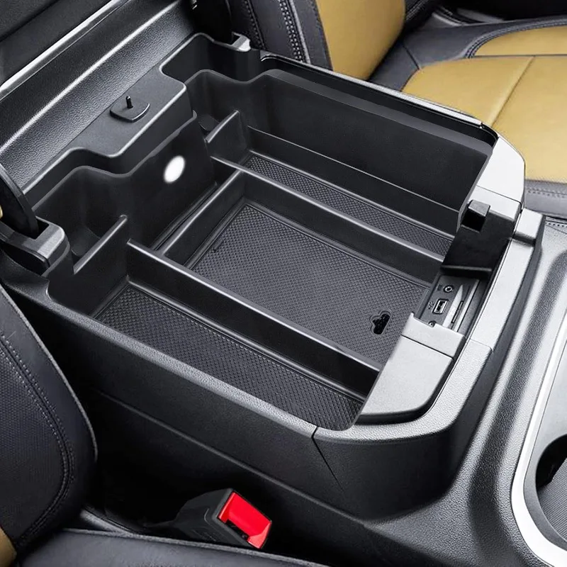 

Center Console Organizer for 2019-2022 Chevy Silverado/GMC Sierra 1500 and 2020-2023 Silverado/Sierra 2500HD/3500HD Interior Acc