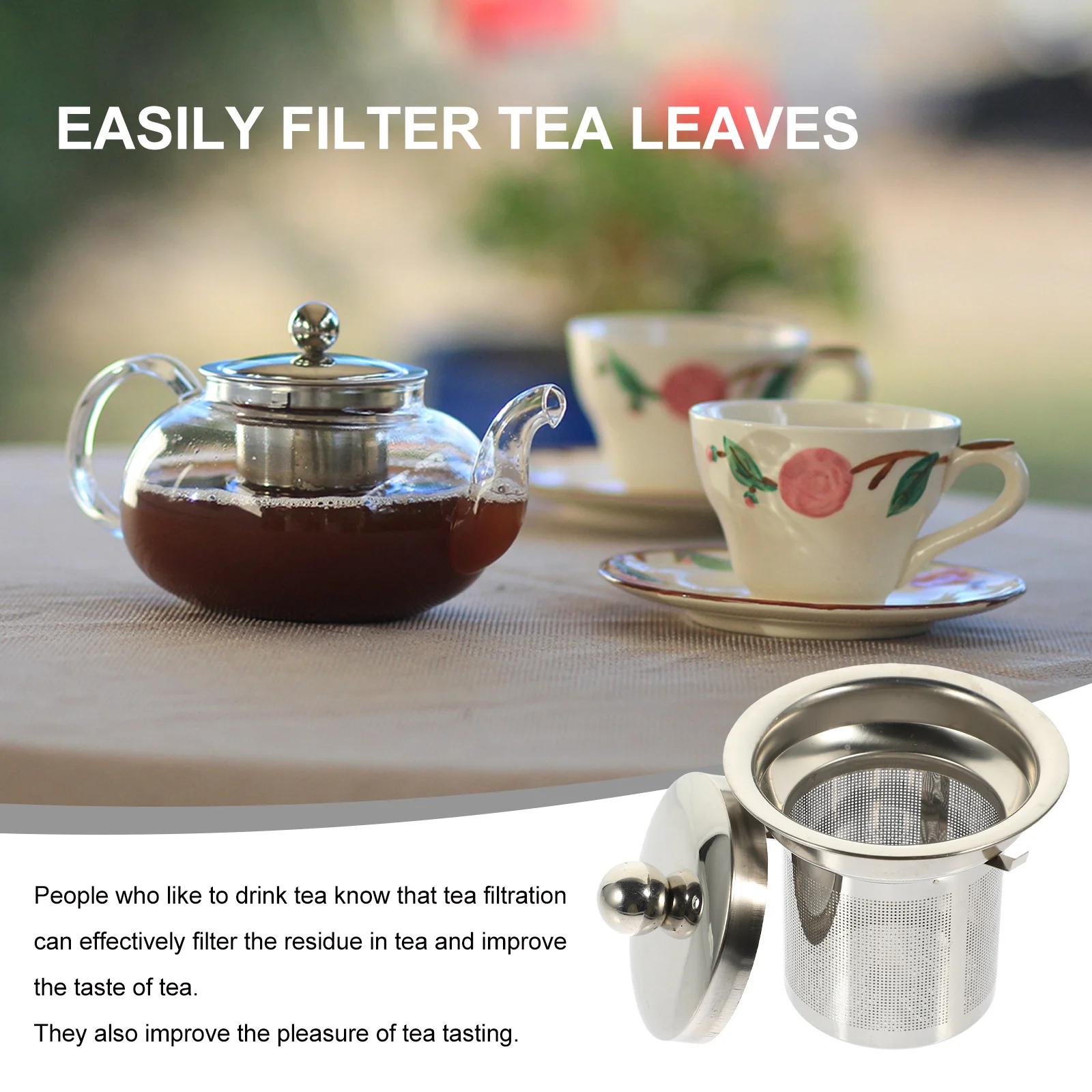 Teapot Infuser Steeper Strainer Mesh Milk Strainers Coffee Filter Stainless Steel Make Machine