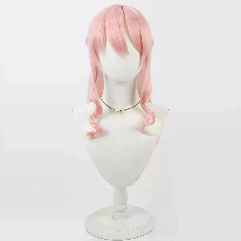 

Project Sekai: Colorful Stage feat. Akiyama Mizuki Cosplay Wig 60cm Long Pink Heat Resistant Synthetic Hair Halloween Party Role