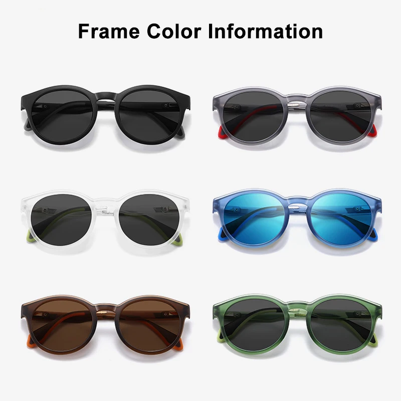 SZTZX Ultralight Round Reading Prescription Glasses Men Outdoor Sports Driving Fishing Myopia Sunglasses Fashion UV400 Glasses