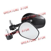 E24 Mirror Bar End Motorcycle Rearview Mirror Universal For BMW R1250GS R1200GS For Kawasaki Z1000 Z750 For Honda CB1000R CB600F 4