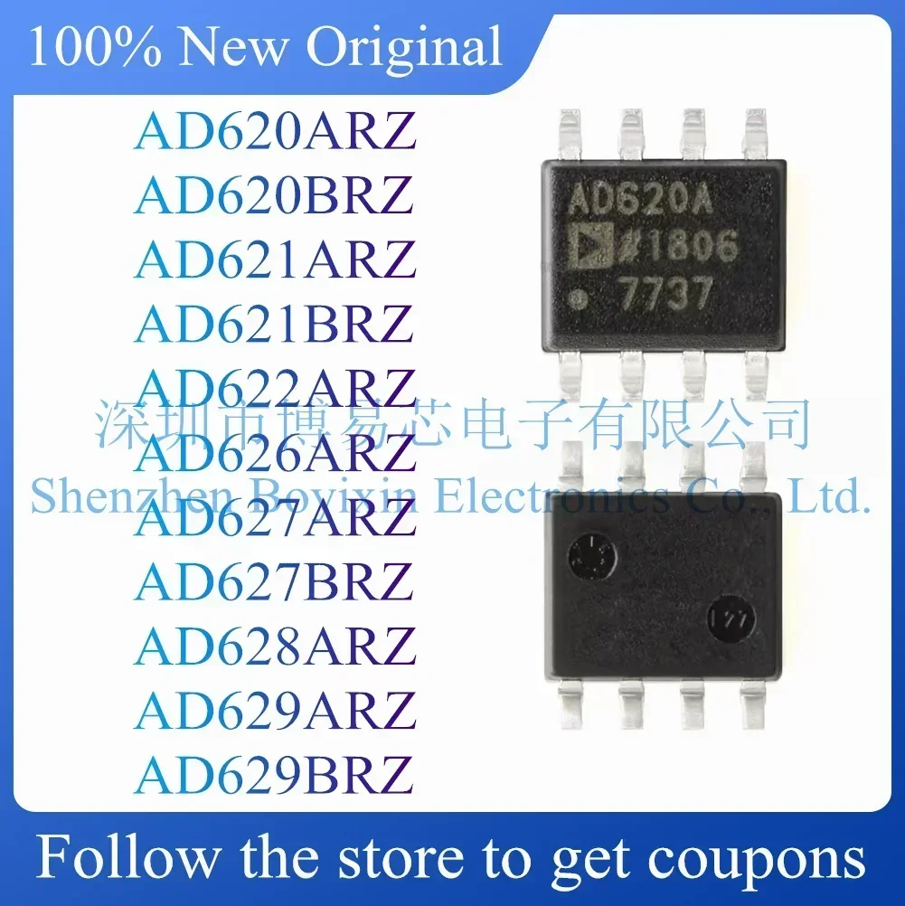 AD620ARZ AD620BRZ AD621ARZ AD621BRZ AD622ARZ AD626ARZ AD627ARZ AD627BRZ AD628ARZ AD629ARZ AD629BRZ Test board